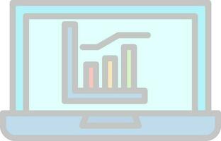 Analytics Vector Icon Design