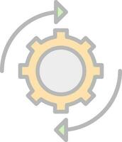 Workflow Vector Icon Design