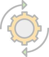 Workflow Vector Icon Design