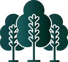 Forest Vector Icon Design