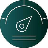 Meter Vector Icon Design
