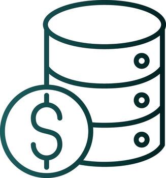 Database Vector Icon Design