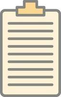 Clipboard Vector Icon Design