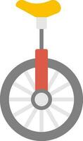 Monocycle Vector Icon Design