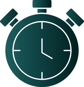 Timer Vector Icon Design