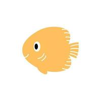 Cute Cartoon Fish vector