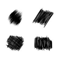 grunge pen doodle texture. abstract pen brush vector