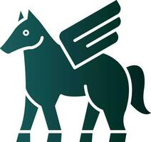 Pegasus Vector Icon Design