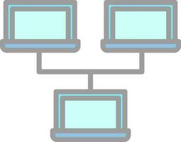 Local network Vector Icon Design