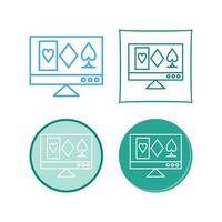 Online Gambling Vector Icon