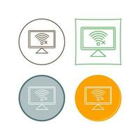 Disconnected Network Vector Icon