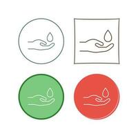 Hands Airdrop Vector Icon