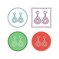 Earring Vector Icon