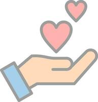 Hands Vector Icon Design