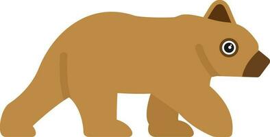 diseño de icono de vector de oso