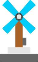 Windmill Vector Icon Design