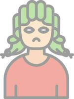 medusa vector icono diseño