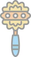 Rattle Vector Icon Design