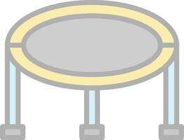 Trampoline Vector Icon Design