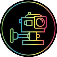 Action camera Vector Icon Design