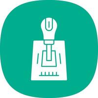 Gearshift Vector Icon Design