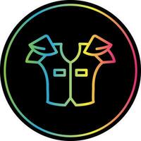 Shoulder pads Vector Icon Design