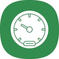 Speedometer Vector Icon Design