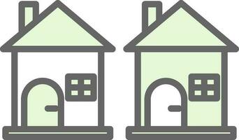 Houses Vector Icon Design