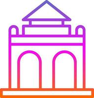 Parc du cinquantenaire Vector Icon Design