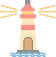 Lighthouse Vector Icon Design