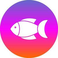 diseño de icono de vector de pescado