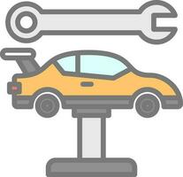 Car repair Vector Icon Design