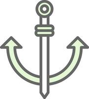 Anchor Vector Icon Design