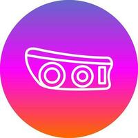 Head light Vector Icon Design