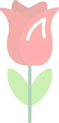 Tulips Vector Icon Design