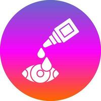 Eye drop Vector Icon Design