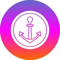 Anchor Vector Icon Design