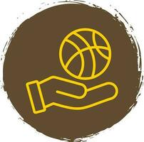 diseño de icono de vector de baloncesto