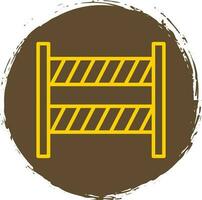 Barrier Vector Icon Design