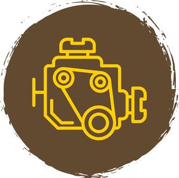 diseño de icono de vector de motor