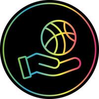 diseño de icono de vector de baloncesto