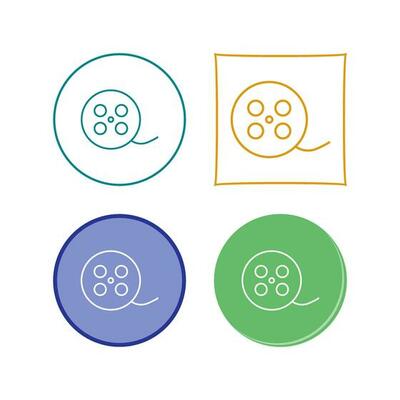Reel Vector Icon