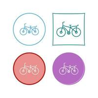 icono de vector de bicicleta