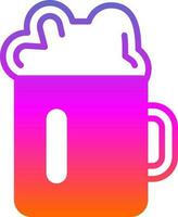 Beer mug Vector Icon Design