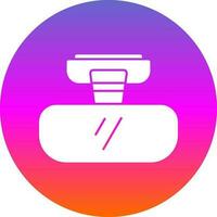 Rearview mirror Vector Icon Design