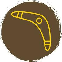 Boomerang Vector Icon Design