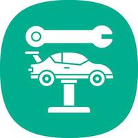 Car repair Vector Icon Design