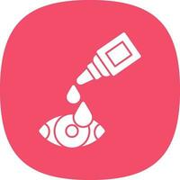 Eye drop Vector Icon Design