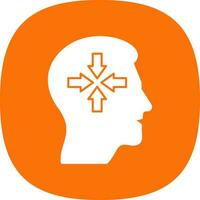 Decreased concentration Vector Icon Design