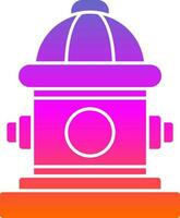 Fire hydrant Vector Icon Design